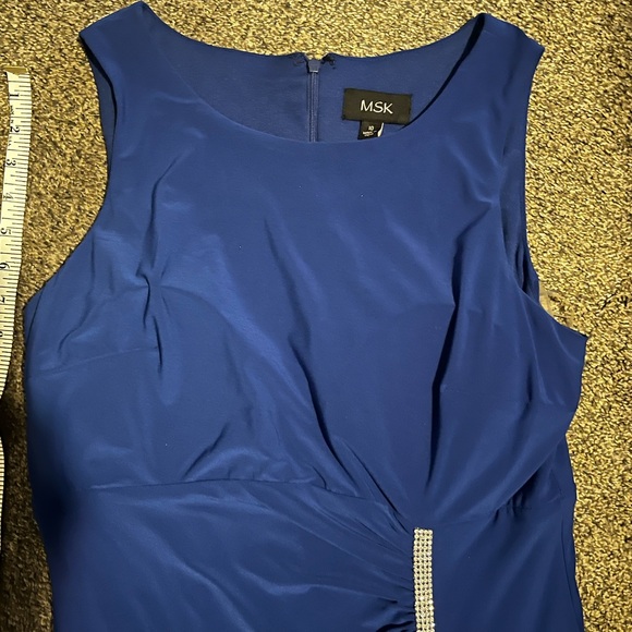 Long evening dress. Royal blue - Picture 11 of 11